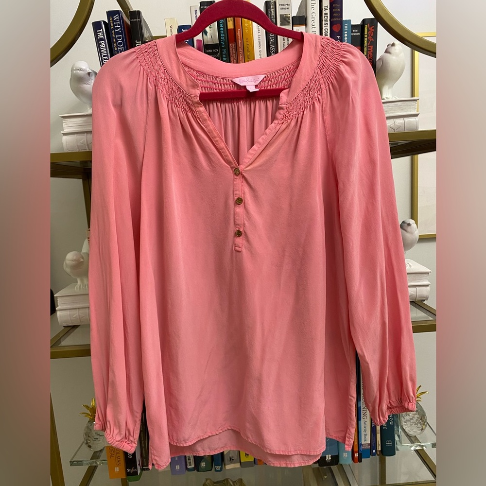 Lilly Pulitzer Elsa in peach color